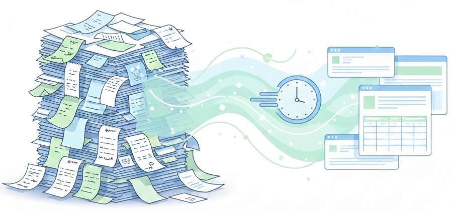 Reduce manual data entry time