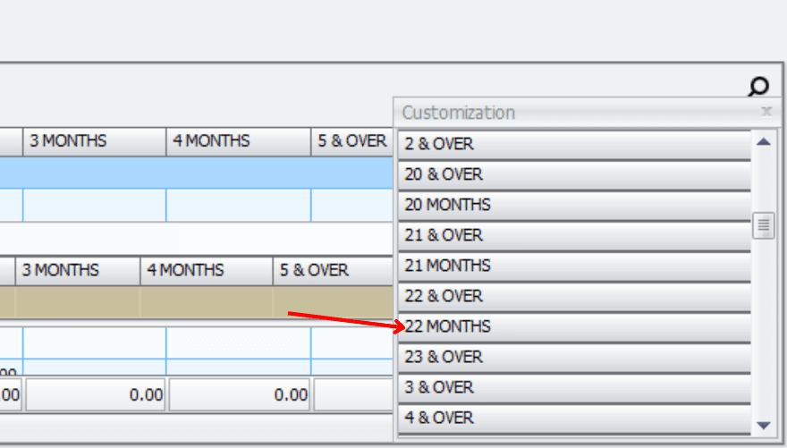 Aging by Project - 6