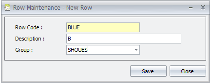 Create a New Row