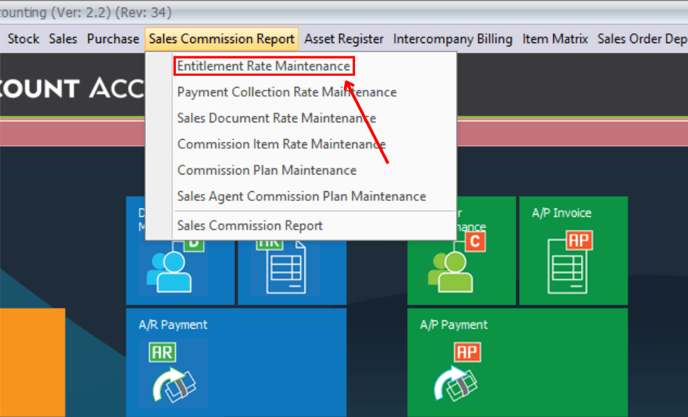 Entitlement Rate Maintenance